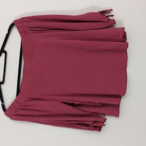 Women's Derek Heart off the shoulder 3/4 sleeve shirt, Size: L